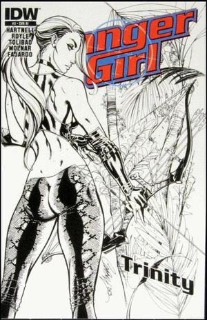 [Danger Girl - Trinity #3 (retailer incentive sketch cover)]