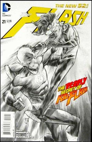 [Flash (series 4) 21 (variant sketch cover)]