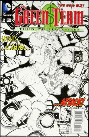 [Green Team: Teen Trillionaires 2 (variant sketch cover)]