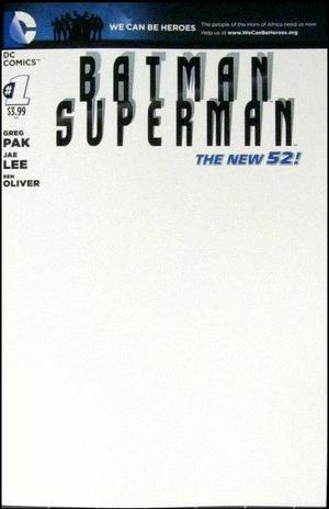 [Batman / Superman 1 (variant We Can Be Heroes blank cover)]