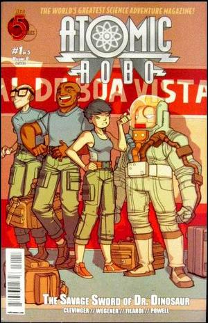 [Atomic Robo and the Savage Sword of Dr. Dinosaur #1]