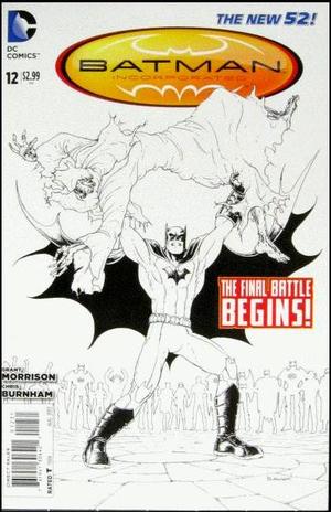 [Batman Incorporated (series 2) 12 (variant sketch cover - Chris Burnham)]