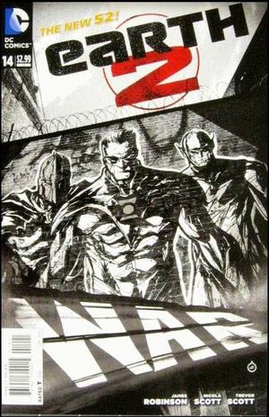 [Earth 2 14 (variant sketch cover)]