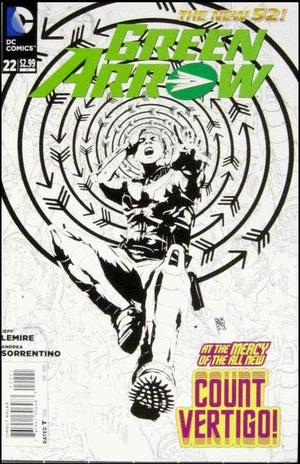 [Green Arrow (series 6) 22 (variant sketch cover)]
