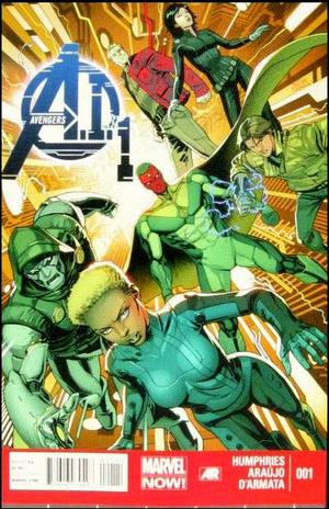 [Avengers A.I. No. 1 (standard cover - Dustin Weaver)]