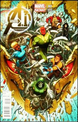 [Avengers A.I. No. 1 (variant cover - Andre Lima Araujo)]