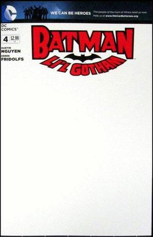 [Batman: Li'l Gotham 4 (variant We Can Be Heroes blank cover)]