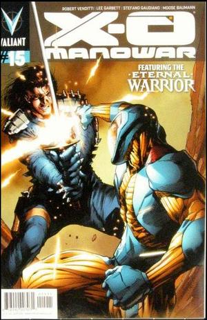[X-O Manowar (series 3) #15 (regular cover - Trevor Hairsine)]