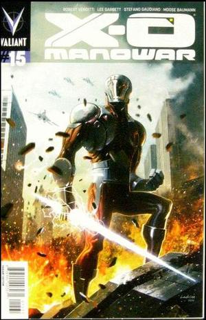 [X-O Manowar (series 3) #15 (variant cover - Jose Ladronn)]