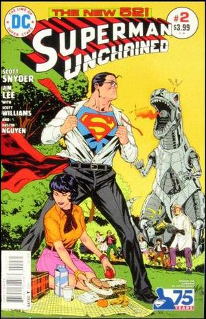 [Superman Unchained 2 (variant Bronze Age Superman cover - Victor Ibanez)]
