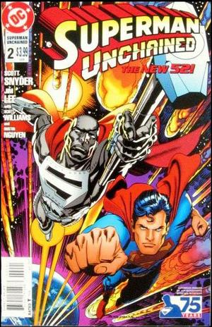 [Superman Unchained 2 (variant Superman Reborn cover - Jon Bogdanove)]