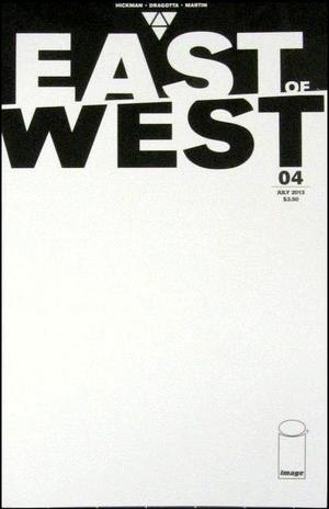[East of West #4 (1st printing, variant blank cover)]