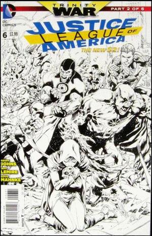 [Justice League of America (series 3) 6 (1st printing, variant sketch cover - Ivan Reis)]