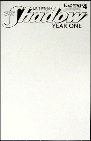 [Shadow: Year One #4 (Variant Blank Authentix Cover)]