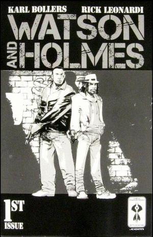 [Watson and Holmes No. 1 (1st printing, B&W cover - Rick Leonardi)]