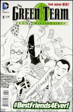 [Green Team: Teen Trillionaires 3 (variant sketch cover)]