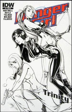 [Danger Girl - Trinity #4 (retailer incentive sketch cover)]