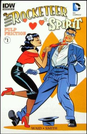 [Rocketeer / Spirit - Pulp Friction #1 (variant subscription cover - Darwyn Cooke & J. Bone)]