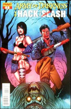 [Army of Darkness Vs. Hack / Slash #1 (Variant Cover A - Tim Seeley)]