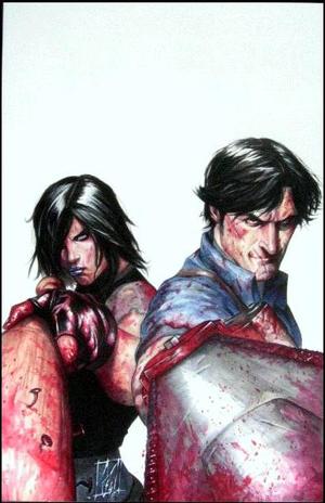 [Army of Darkness Vs. Hack / Slash #1 (Retailer Incentive Virgin Cover - Stefano Caselli)]