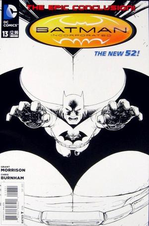 [Batman Incorporated (series 2) 13 (variant sketch cover - Chris Burnham)]