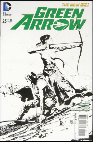 [Green Arrow (series 6) 23 (variant sketch cover)]