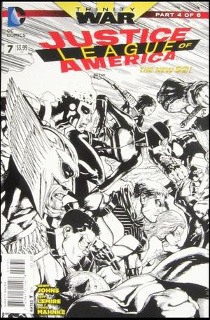 [Justice League of America (series 3) 7 (variant sketch cover - Doug Mahnke)]