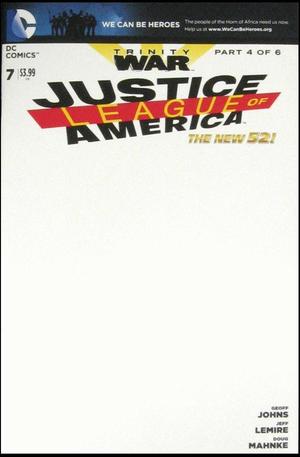 [Justice League of America (series 3) 7 (variant We Can Be Heroes blank cover)]