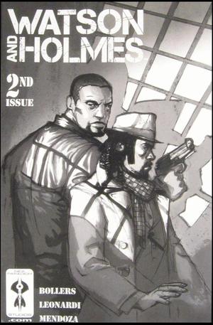 [Watson and Holmes No. 2 (B&W cover - Rick Leonardi)]