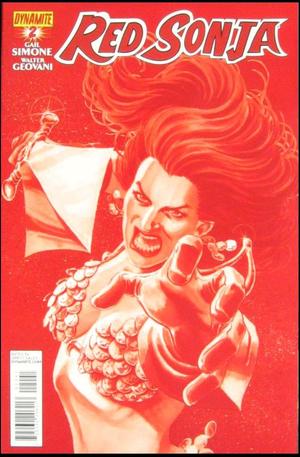 [Red Sonja (series 5) Issue #2 (Retailer Incentive Blood Red Cover - Nicola Scott)]