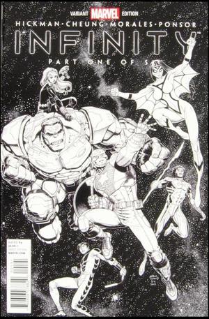 [Infinity No. 1 (1st printing, variant Hero sketch cover - Arthur Adams)]