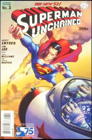 [Superman Unchained 3 (variant Golden Age Superman cover - J.G. Jones)]