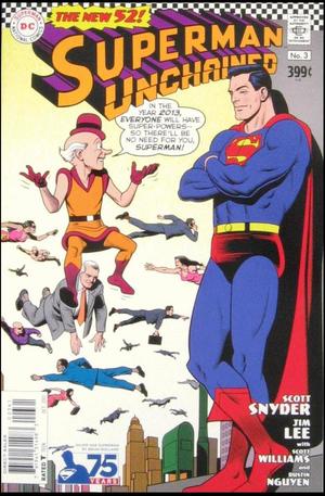 [Superman Unchained 3 (variant Silver Age Superman cover - Brian Bolland)]