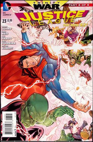[Justice League (series 2) 23 (variant cover - Mikal Janin)]
