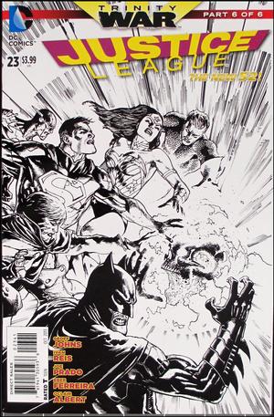 [Justice League (series 2) 23 (variant sketch cover - Doug Mahnke)]