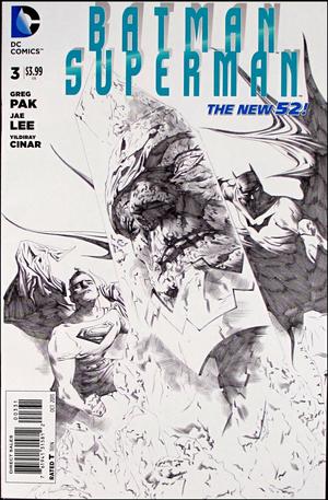 [Batman / Superman 3 (variant sketch cover - Jae Lee)]