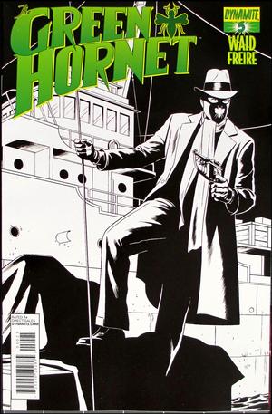 [Green Hornet (series 5) #5 (Retailer Incentive B&W Cover - Paolo Rivera)]