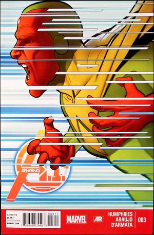 [Avengers A.I. No. 3 (standard cover - Dave Marquez)]