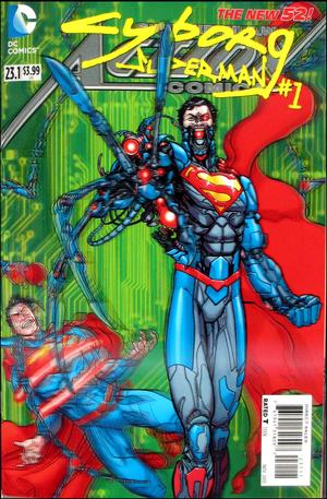 [Action Comics (series 2) 23.1: Cyborg Superman (3D motion cover)]