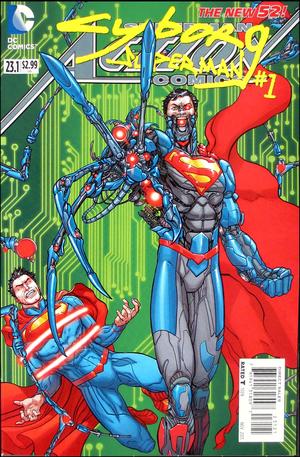 [Action Comics (series 2) 23.1: Cyborg Superman (standard cover)]