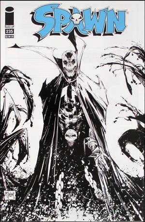 [Spawn #235 (retailer incentive B&W cover)]