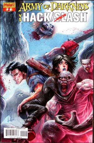 [Army of Darkness Vs. Hack / Slash #2 (Main Cover - Stefano Caselli)]