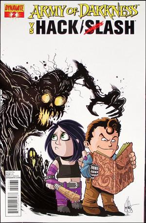 [Army of Darkness Vs. Hack / Slash #2 (Variant Subscription Cover - Ken Haeser)]