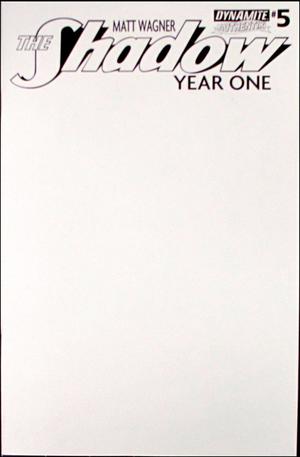 [Shadow: Year One #5 (Variant Blank Authentix Cover)]