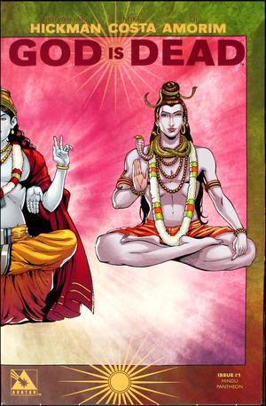 [God is Dead #1 (retailer incentive Hindu Pantheon wraparound cover - Di Amorim)]