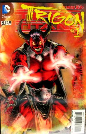 [Teen Titans (series 4) 23.1: Trigon (3D motion cover)]