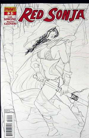 [Red Sonja (series 5) Issue #3 (Retailer Incentive B&W Cover - Jenny Frison)]