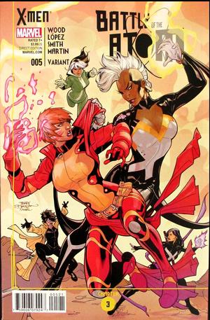 [X-Men (series 4) No. 5 (1st printing, variant cover - Terry & Rachel Dodson)]