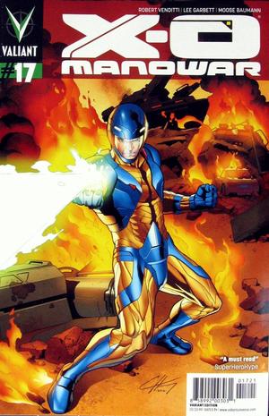 [X-O Manowar (series 3) #17 (variant cover - Clayton Henry)]
