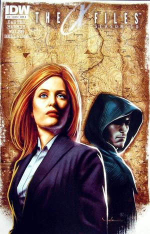 [X-Files Season 10 #4 (Cover A - Carlos Valenzuela)]